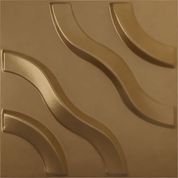Ekena Millwork 11 7/8in. W x 11 7/8in. H Lane EnduraWall Decorative 3D Wall Panel Covers 0.98 Sq. Ft. WP12X12LACGH - main